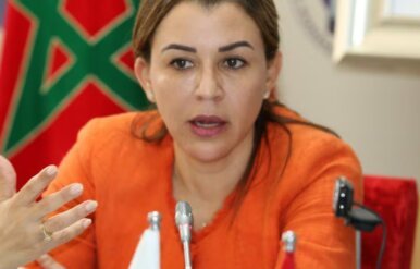 Aïcha Guellaa, ministre déléguée chargée de la Réforme de l'administration du Maroc