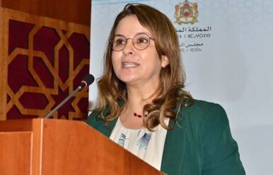 Charafat Afailal, ministre de l'Énergie, des Mines et du Développement durable du Maroc