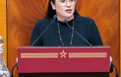 Kouloub Faitah, ministre déléguée chargée des Relations avec le Parlement et la Société civile